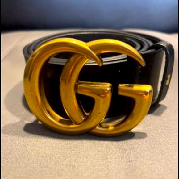 Gucci Accessories - Authentic Wide Leather Black Gucci Belt